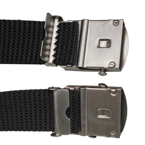 MFH belt with zipper, chrome lock